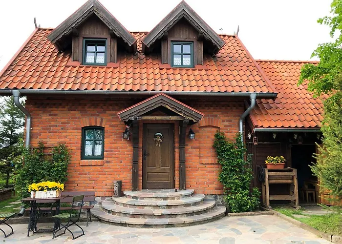 Prázdninový dům Czerwony Nad Samym Jeziorem Mikołajki